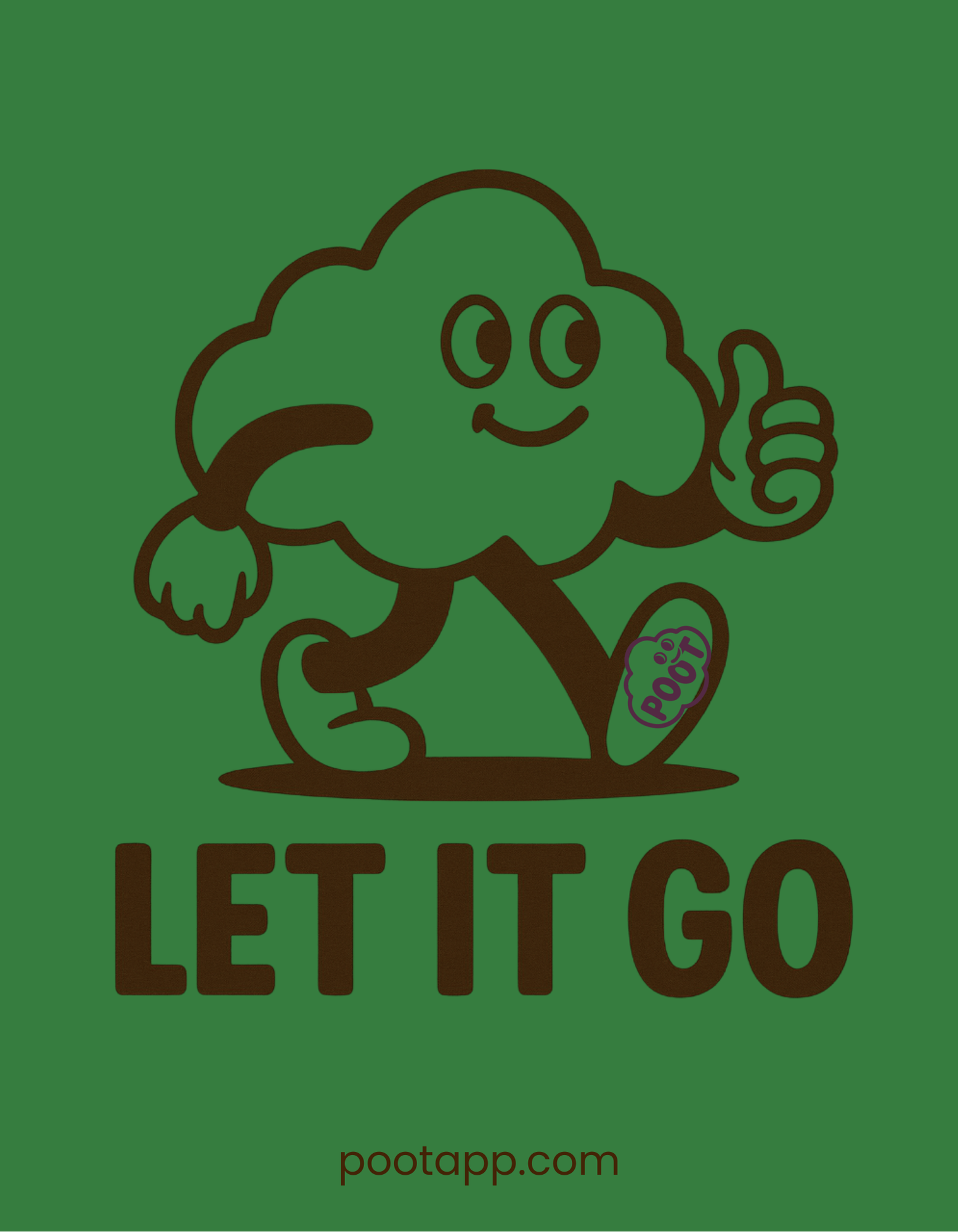 "Let It Go" Tee – Bathroom Humor Done Right