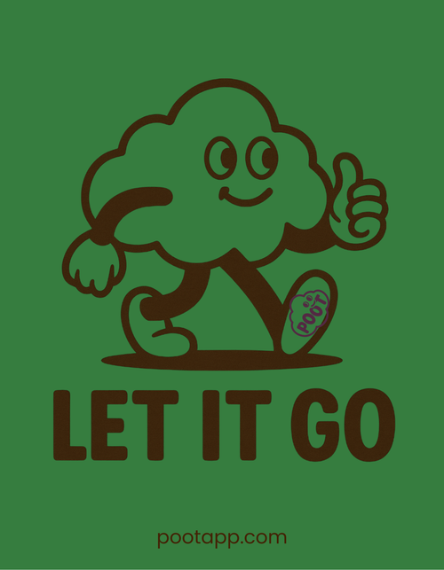 "Let It Go" Tee – Bathroom Humor Done Right